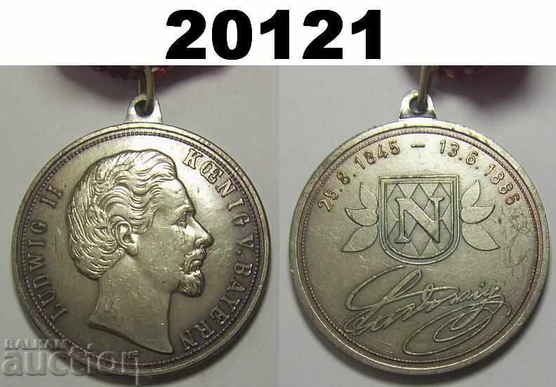 Ludwig II 1845-1886 Медал