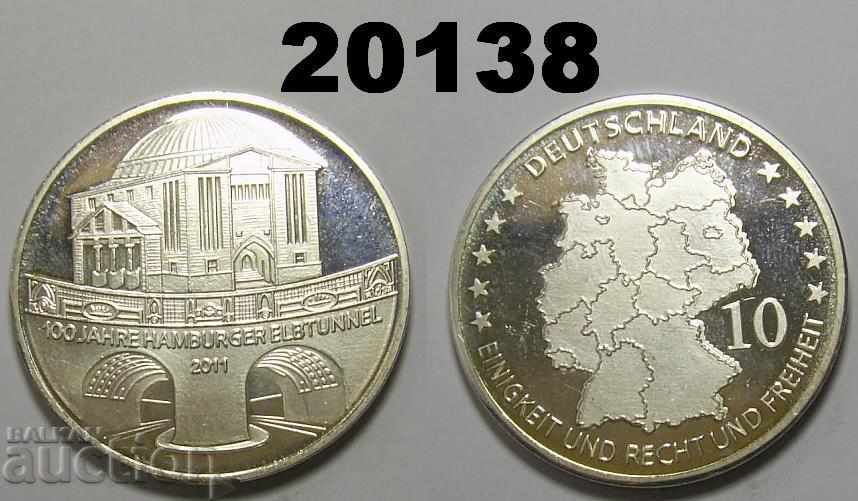 Remarks Medal 10 Euro 2011 Germany