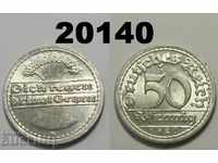 Γερμανία 50 pfennigs 1920 D UNC