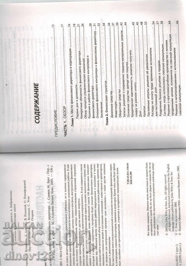 Delivery of BOARD OF DIRECTORS OF THE FINANCIAL DIRECTOR - S. BREG / IN RUSSIAN / Delivery of BOARD OF DIRECTORS OF THE FINANCIAL DIRECTOR - S. BREG / IN RUSSIAN /