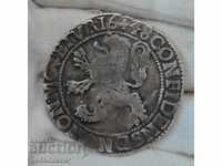 Leuven Thaler Netherlands 1648 Silver! Rare!
