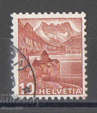 1939. Ελβετία. Τεύχος του 1936 με νέα χρώματα.