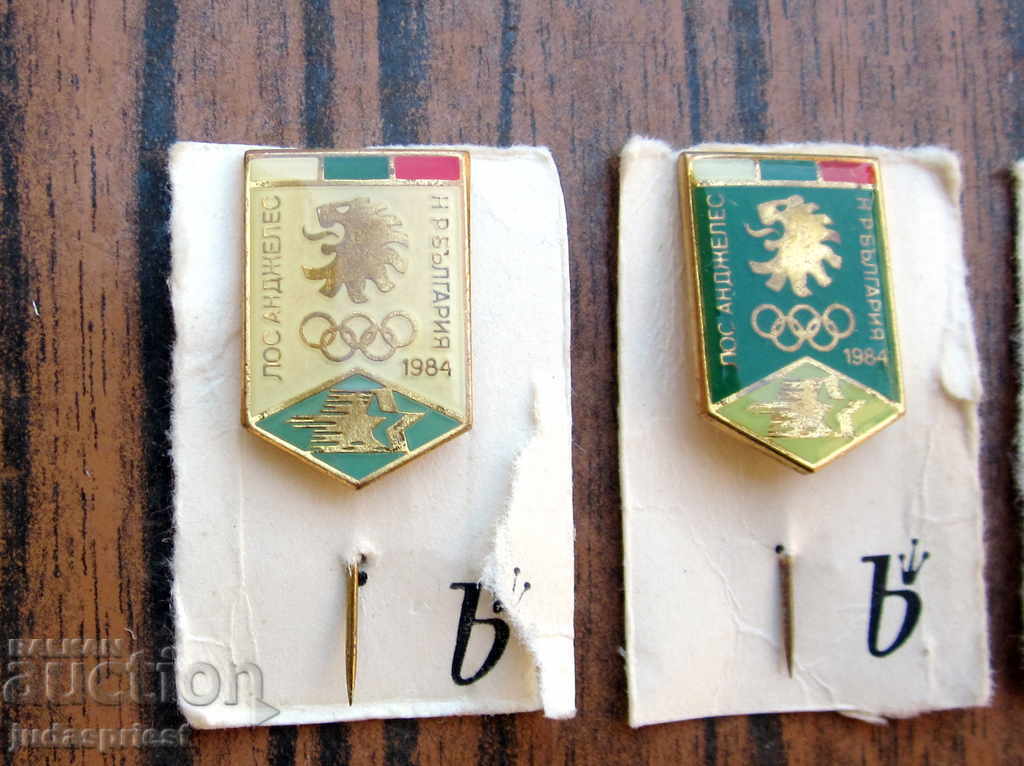 Auction  olympic badge badges olympics los angeles 1984