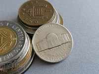 Монета - САЩ - 5 цента | 1995г.