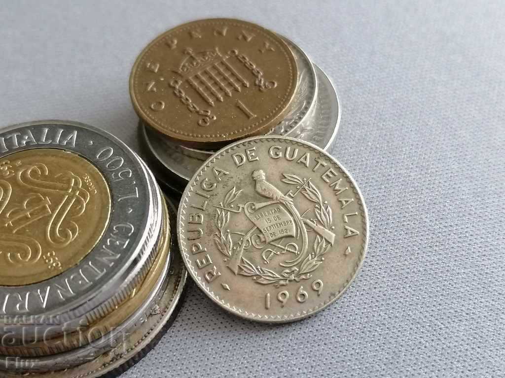Monedă - Guatemala - 10 cenți 1969 cu preț 5.25 BGN | € 2.68 Monedă - Guatemala - 10 cenți 1969 cu preț 5.25 BGN | € 2.68