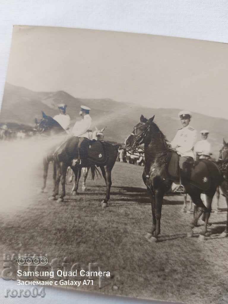 KING BORIS III - GENERALS - PARADE - MANEUVERS - 5