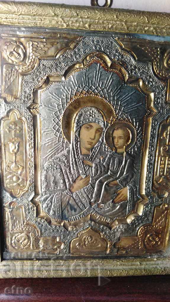 OLD RUSSIAN HOME ICON IN FRAMEWORK with price 255.00 BGN | € 130.38