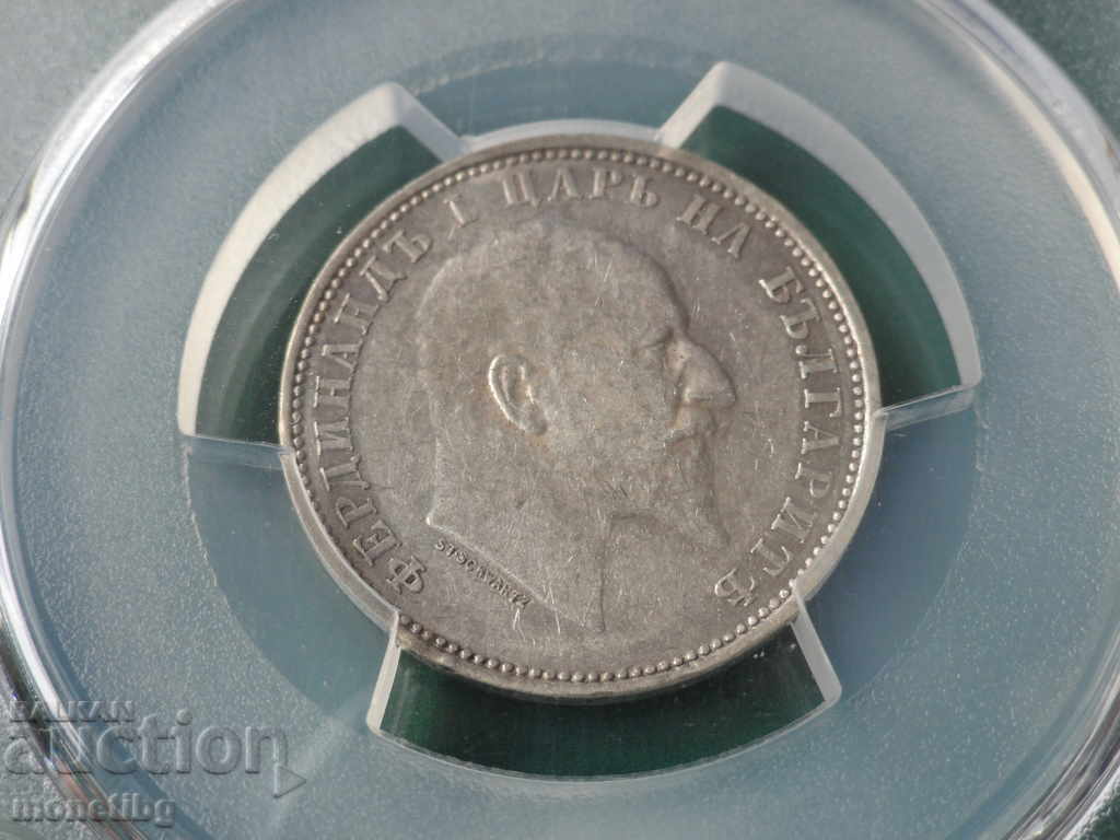 Auction  Bulgaria 1910 - 1 lev PCGS AU53