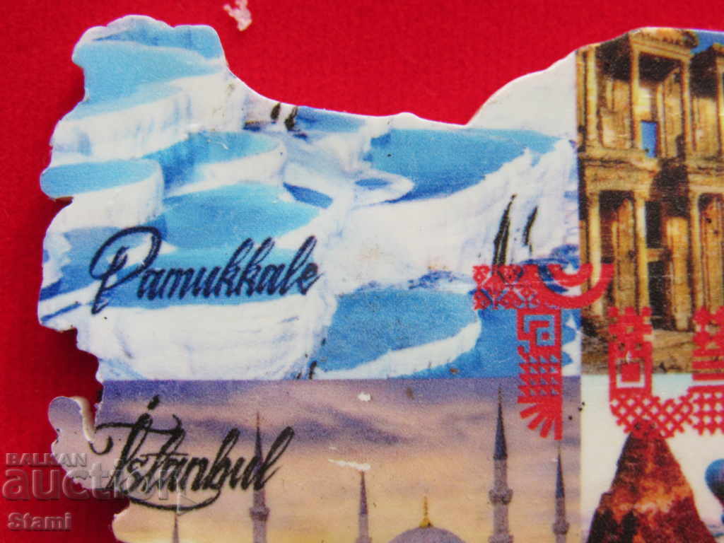 Αυθεντικός μαγνήτης από την Τουρκία-χάρτης - 5 Αυθεντικός μαγνήτης από την Τουρκία-χάρτης - 5