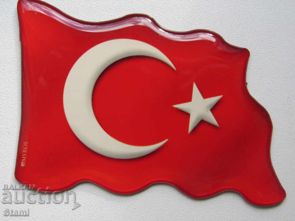 Authentic magnet from Turkey-flag with price 9.90 BGN | € 5.06 Authentic magnet from Turkey-flag with price 9.90 BGN | € 5.06