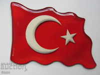 Magnet autentic din steagul Turciei
