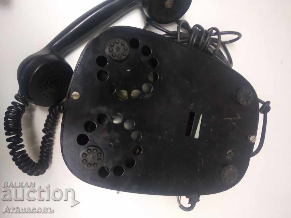 Bakelite telephone PTT with price 35.00 BGN | € 17.90