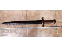 Russian sword-cleaver-saber-bayonet, blade - 1855.