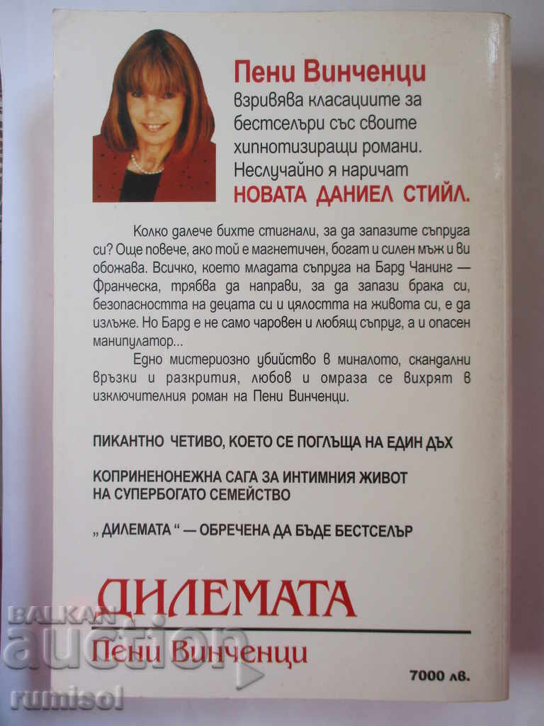 Auction  The dilemma - Penny Vincenzi