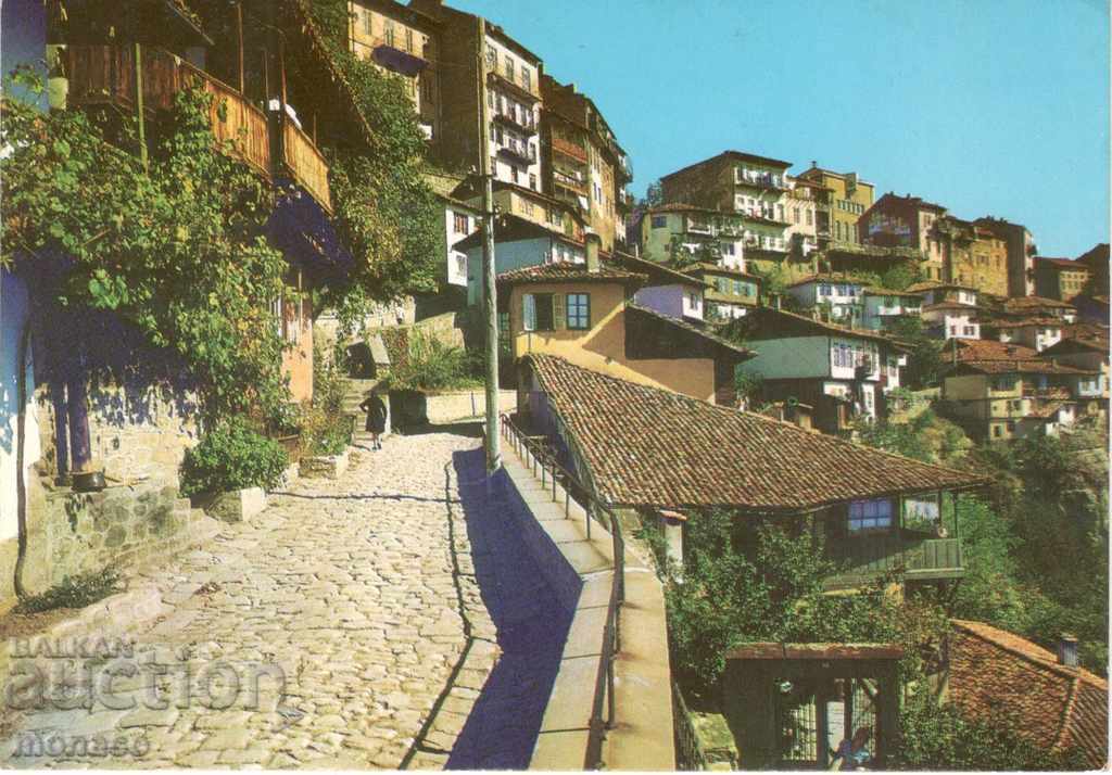 Παλιά καρτ ποστάλ - Veliko Tarnovo, οδός Gurko