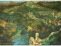 Стара картичка - Велико Търново, Поглед към Царевец