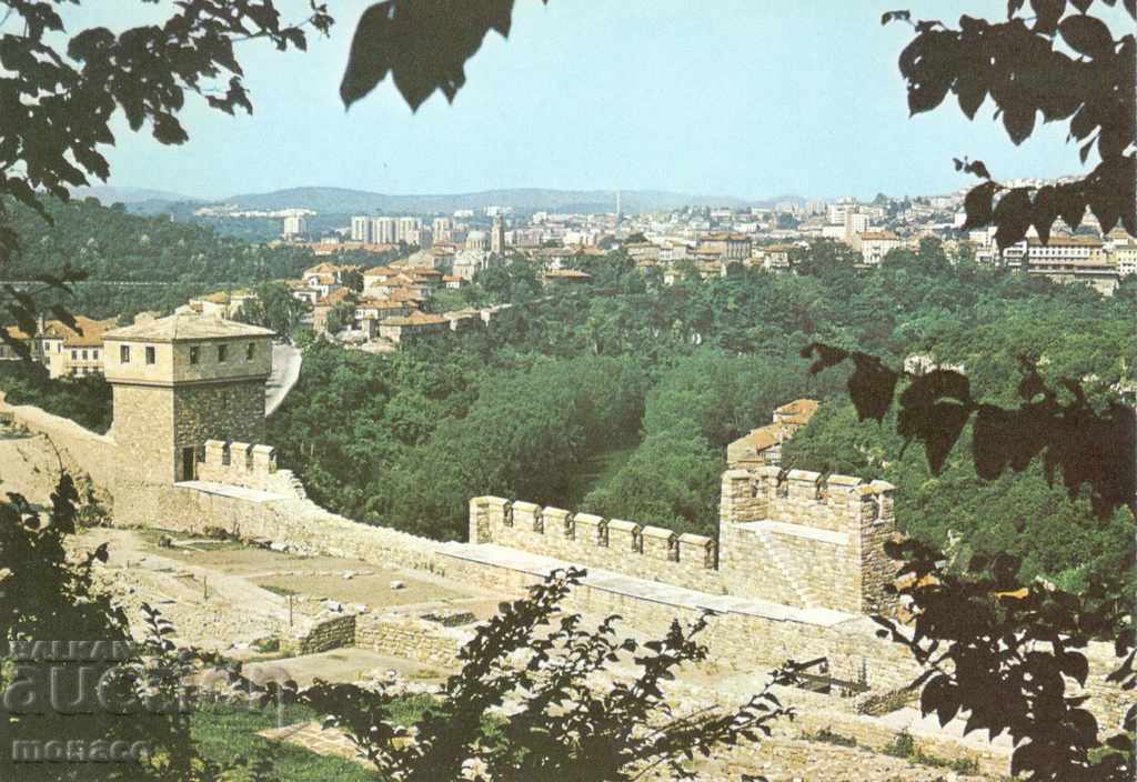 Old postcard - Veliko Tarnovo, View from Tsarevets