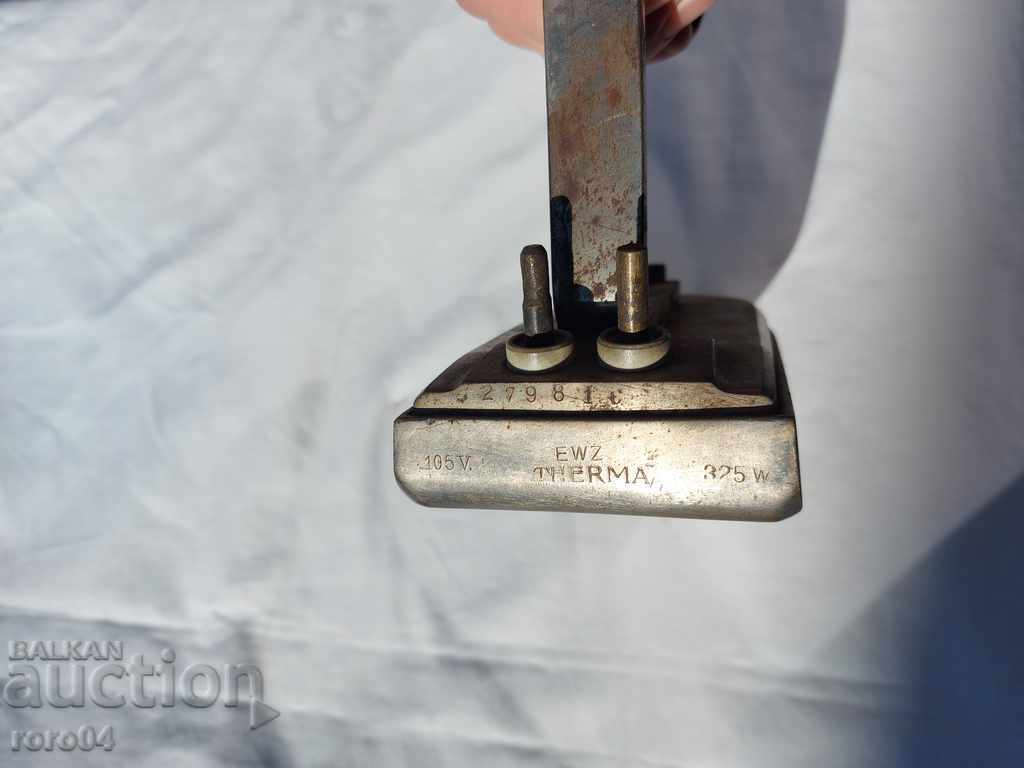 Auction IRON - EMZ THERMA - WW II Auction IRON - EMZ THERMA - WW II