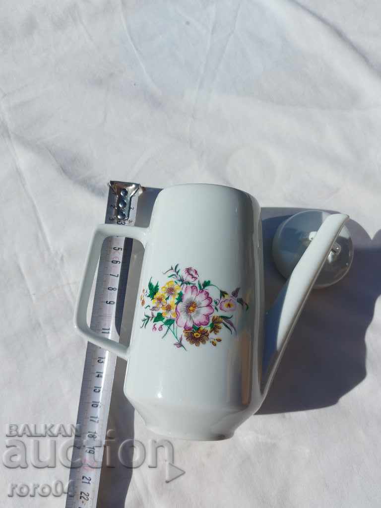 TEAPOT - PORCELAIN - BULGARIA - 5