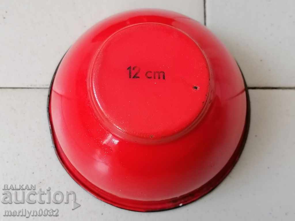 Delivery of Enameled bowl 4 pieces of dish with enamel, basin, basin