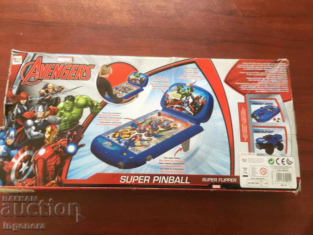 CHILDREN'S GAME SUPER PINBALL MECHANICAL WITH ELECTRONIC READING - 6