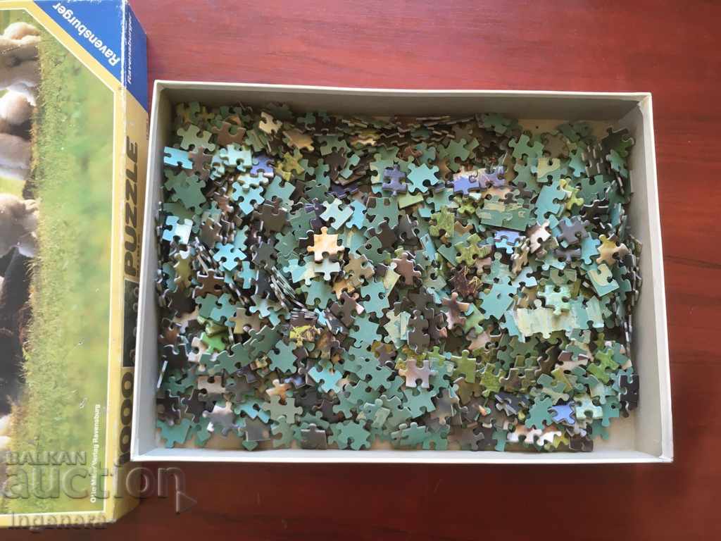 Auction RAVENSBURGER PUZZLE 1000 PIECES FULL Auction RAVENSBURGER PUZZLE 1000 PIECES FULL