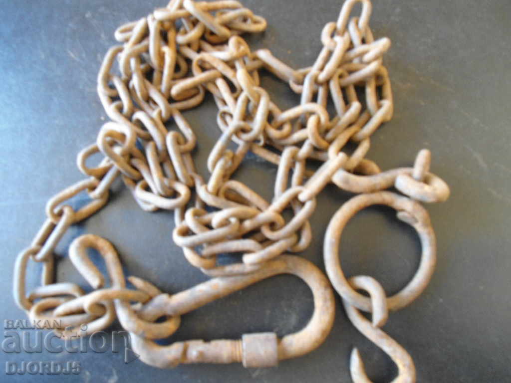 Παλιά αλυσίδα, καραμπίνα, 2,00μ. - 5