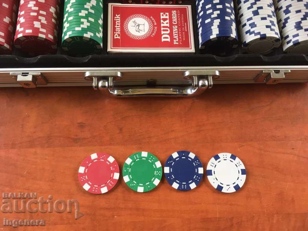 SET JETOARE PENTRU POKER MODEL RA 700-NOU - 5