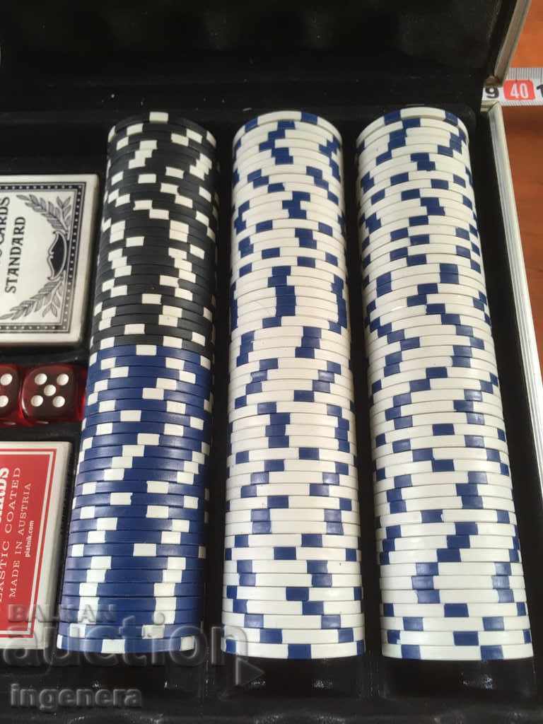 SET JETOARE PENTRU POKER MODEL RA 700-NOU - 6
