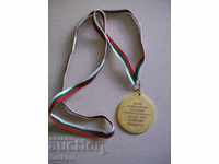 Gold sports medal