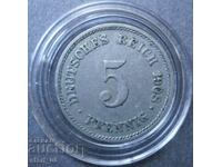 Γερμανία 5 pfennig 1908