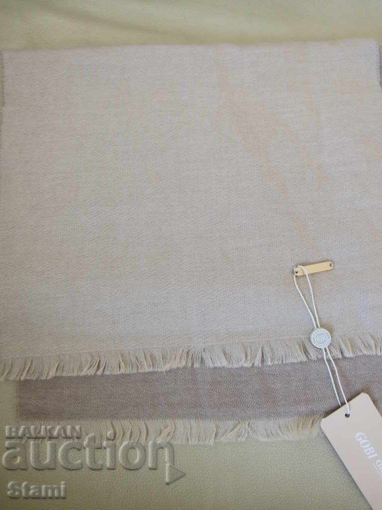 Φίνο σάλι διπλής όψης 100% κασμίρι, Μογγολία - 6 Φίνο σάλι διπλής όψης 100% κασμίρι, Μογγολία - 6