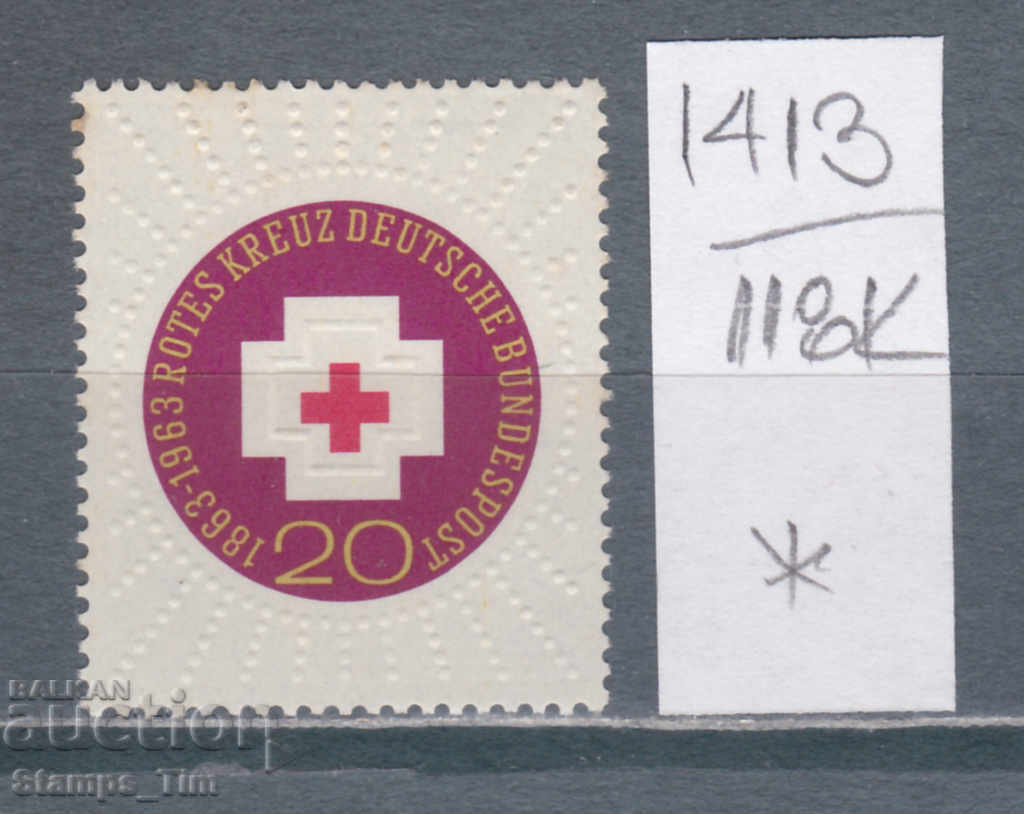 118K1413 / Germany FRF 1963 International Red Cross (*)