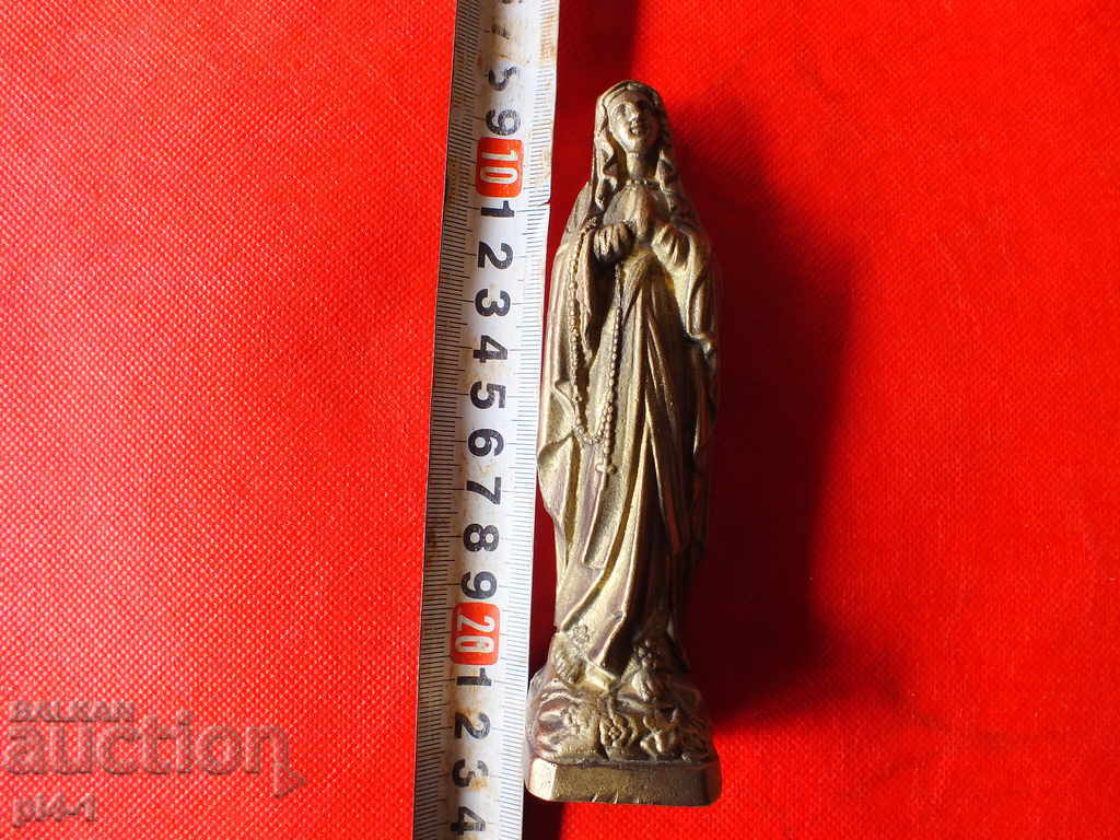 Bronze author's sculpture of the Virgin Mary with price 200.00 BGN | € 102.26