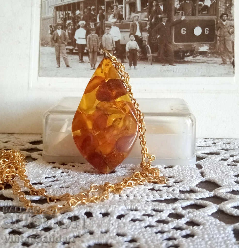 Collectible amber necklace