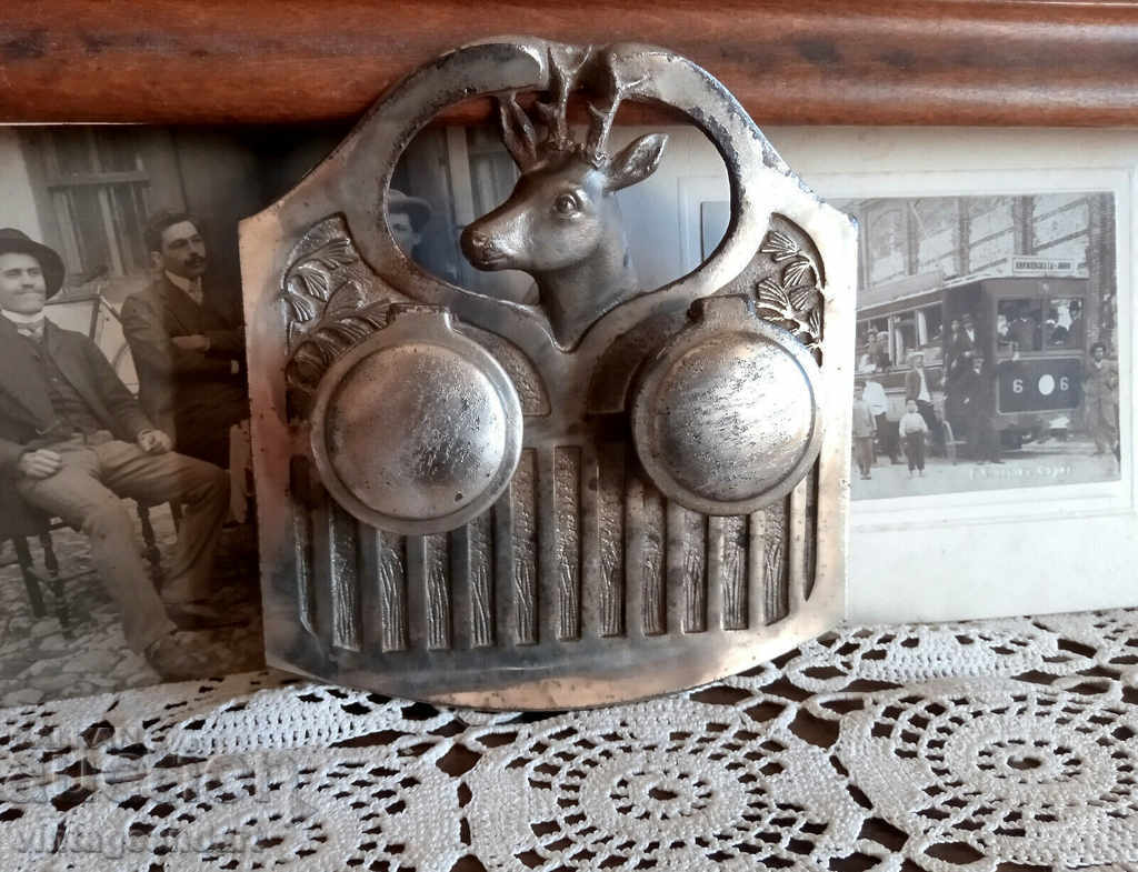 Collectible inkwell Germany GESCHUTZT