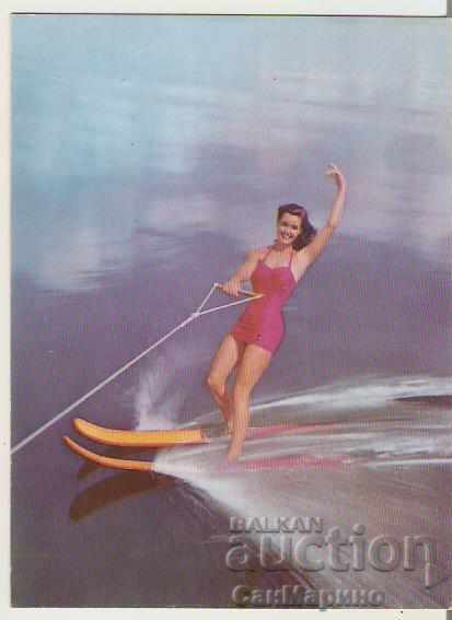 Card Bulgaria Black Sea Water skiing 1 *