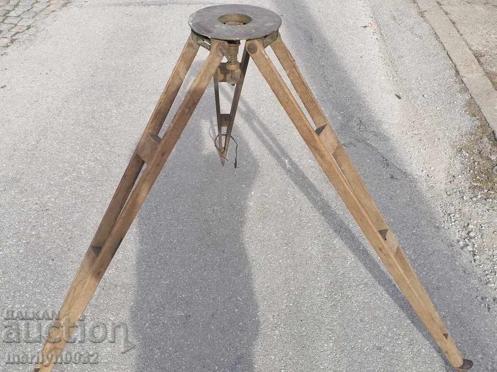 Tripod by German military theodolite Otto Fennel Sohne Cassel with price 265.00 BGN | € 135.49 Tripod by German military theodolite Otto Fennel Sohne Cassel with price 265.00 BGN | € 135.49