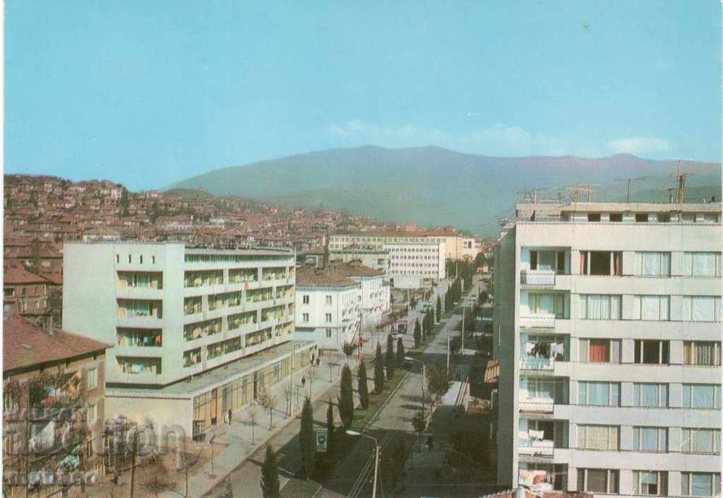 Old card - Sandanski, View