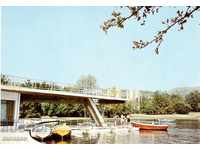 Παλιά καρτ ποστάλ - Σαντάνσκι, η λίμνη στο πάρκο