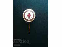 Insigna BRC BGSO Fiți pregătiți pentru apărarea sanitară Crucea Roșie