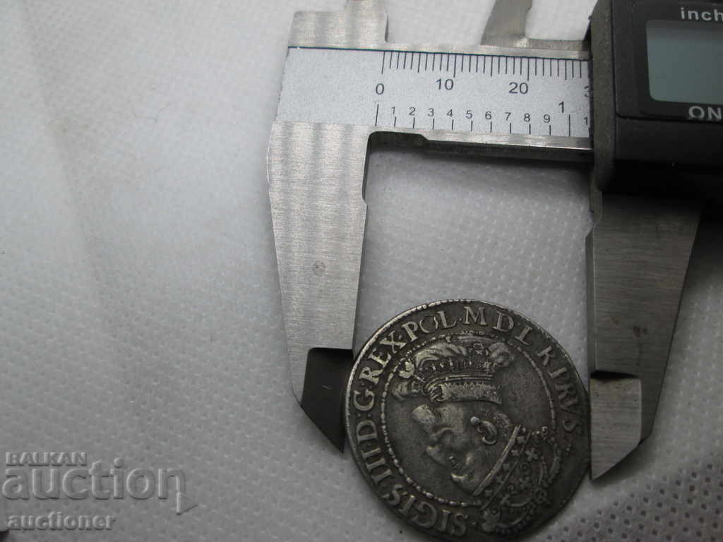 Ort 1/4 Talar SIGIZMUND 1617 Poland Gdansk Rarity - 7