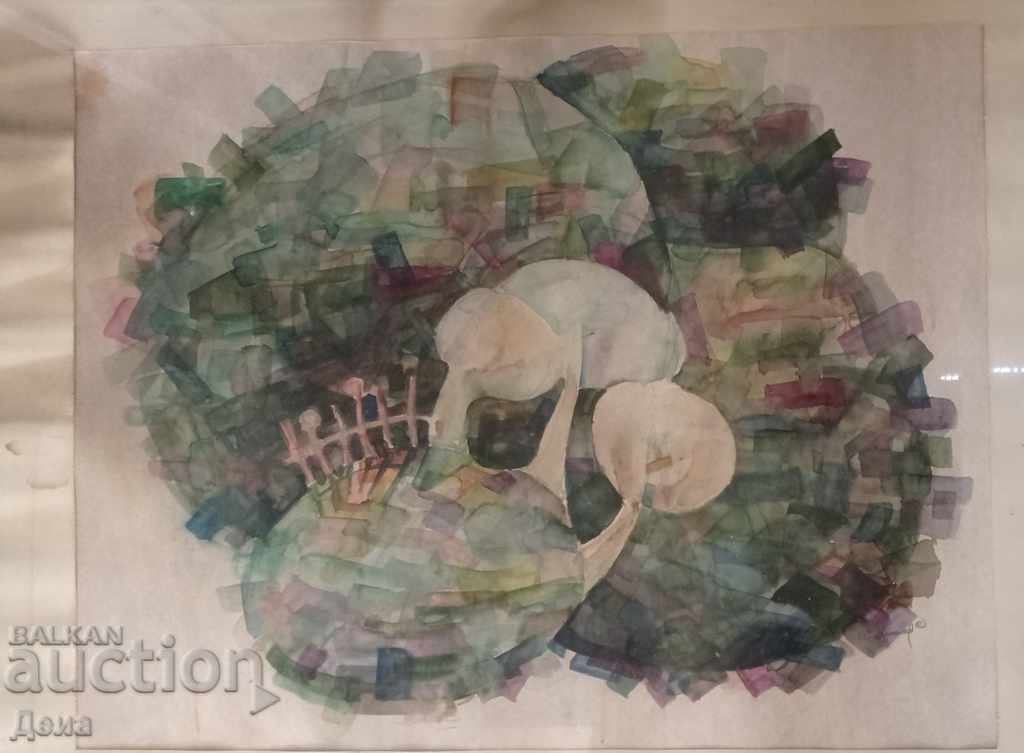 Πολύ ενδιαφέρουσα Ακουαρέλα 1993. με τιμή 70.00 BGN | € 35.79 Πολύ ενδιαφέρουσα Ακουαρέλα 1993. με τιμή 70.00 BGN | € 35.79