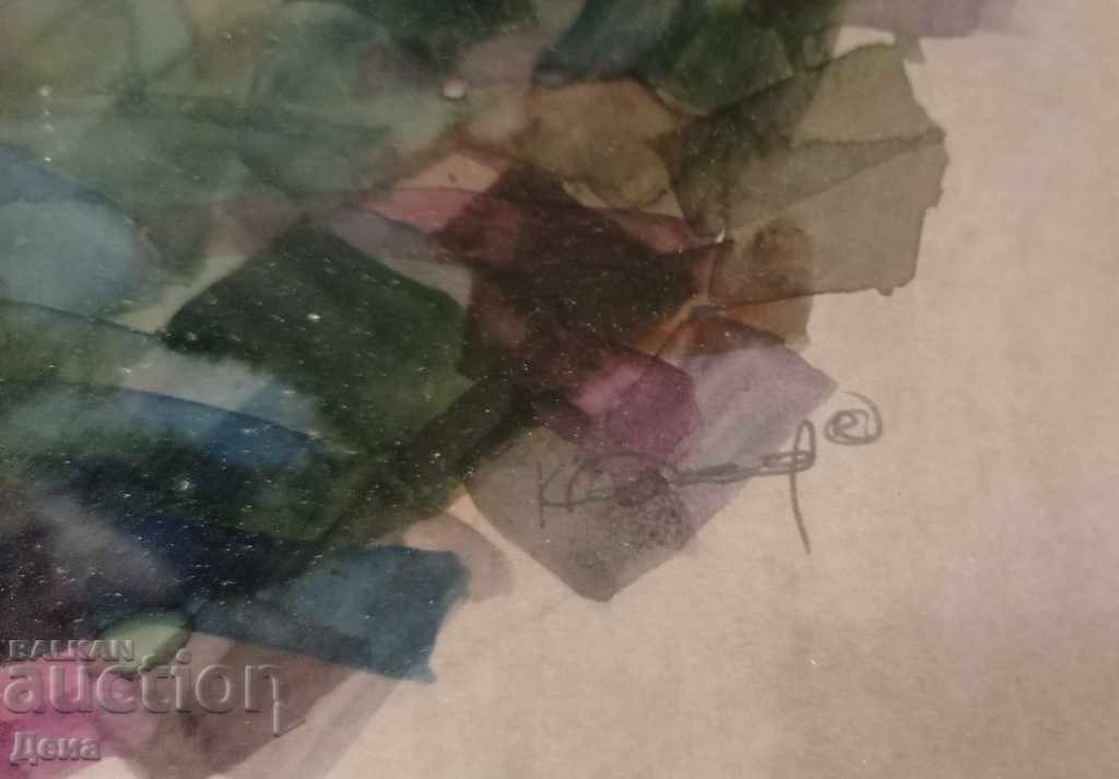 Delivery of Very interesting WATERCOLOR 1993. Delivery of Very interesting WATERCOLOR 1993.