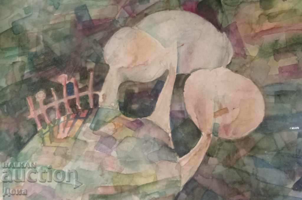 Very interesting WATERCOLOR 1993. - 6 Very interesting WATERCOLOR 1993. - 6