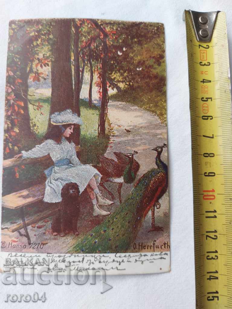 OLD POSTCARD - 1904 - 5 OLD POSTCARD - 1904 - 5