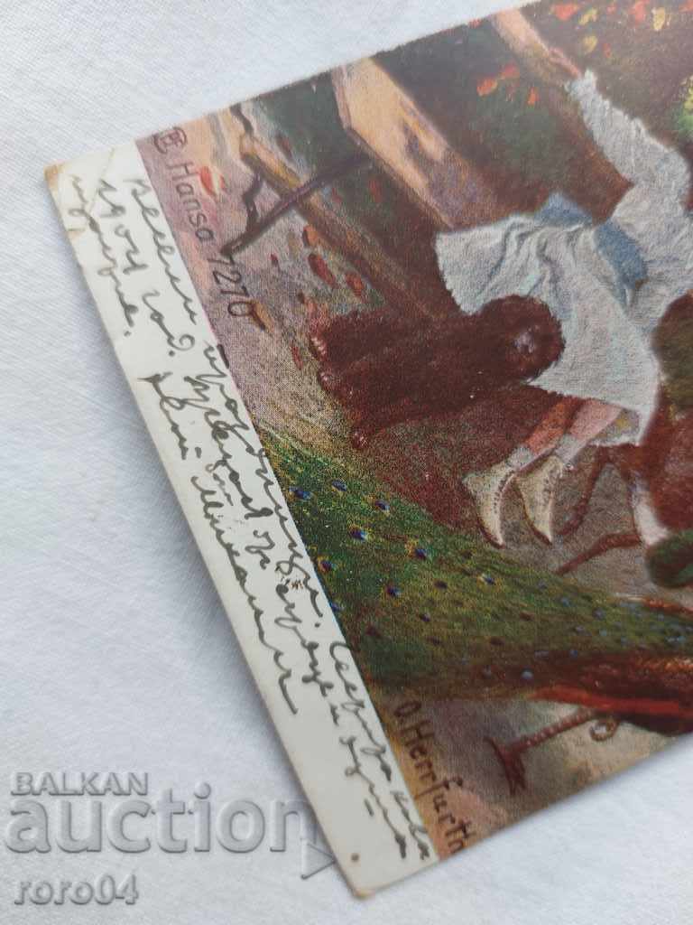 OLD POSTCARD - 1904 - 6 OLD POSTCARD - 1904 - 6