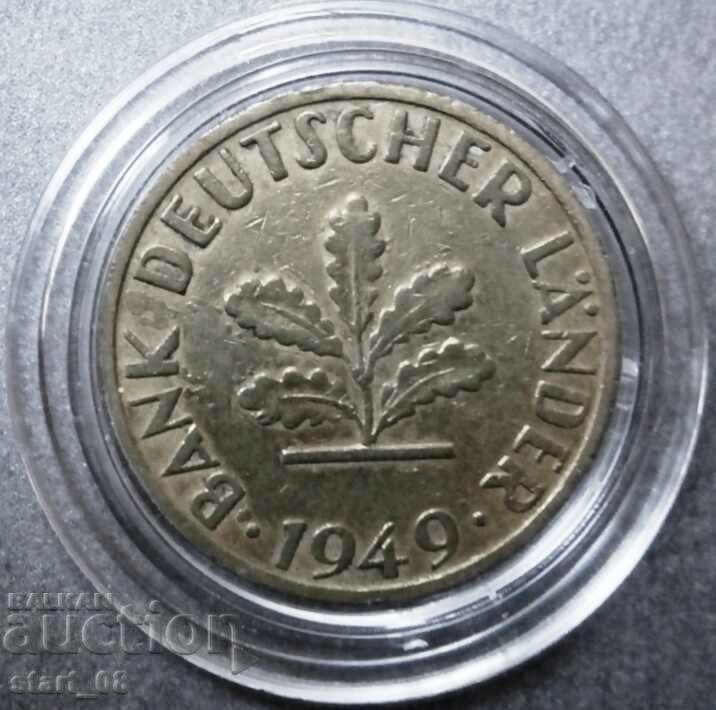 Германия 5 пфенига 1949