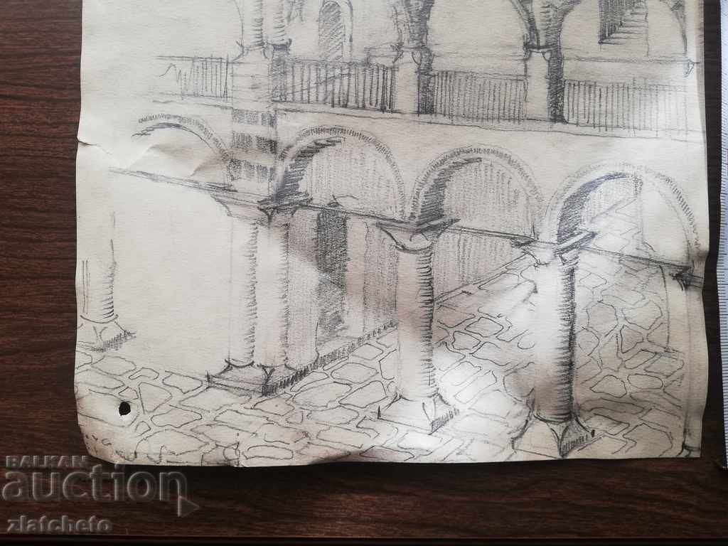 Old painting with price 30.00 BGN | € 15.34