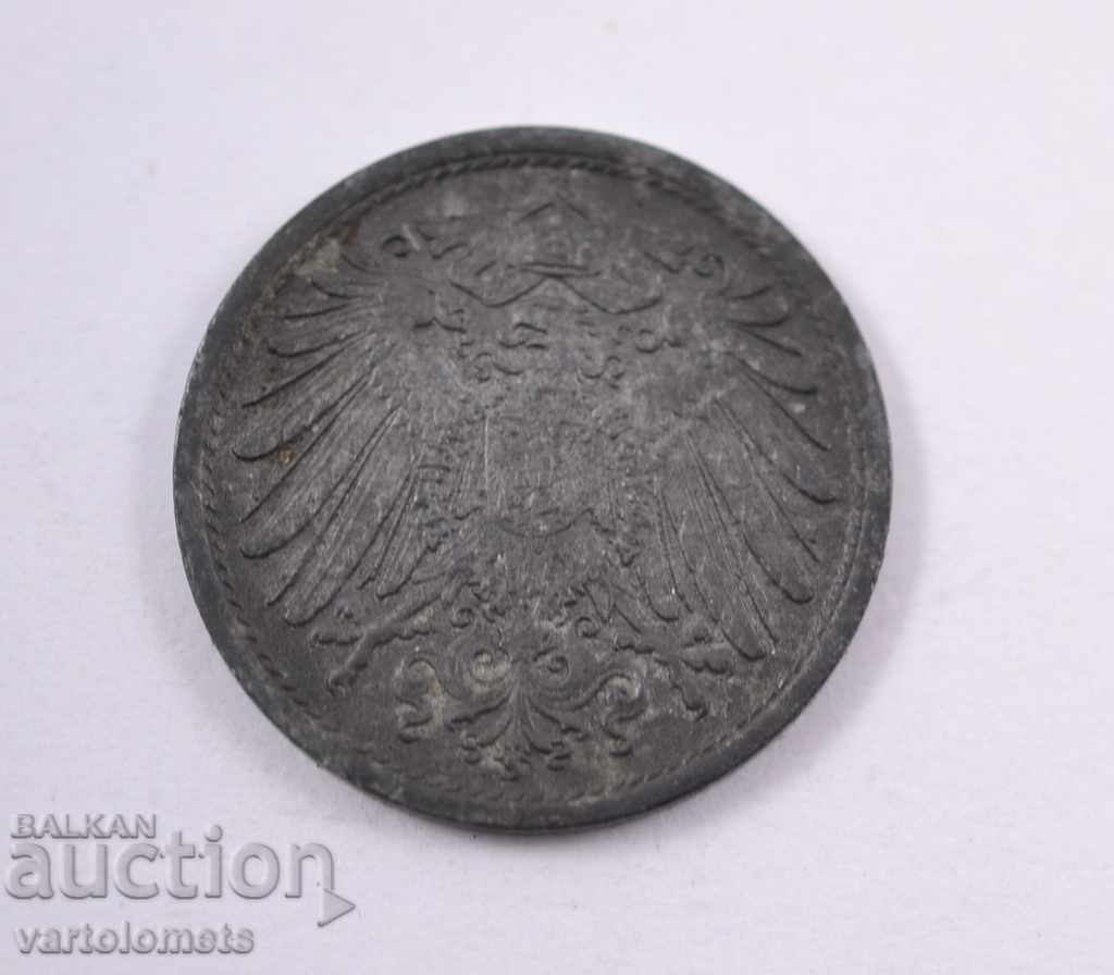 10 pfennigs 1918 - Germany with price 3.00 BGN | € 1.53 10 pfennigs 1918 - Germany with price 3.00 BGN | € 1.53